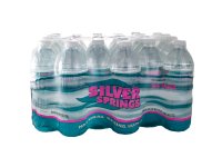 Silver Springs 24pk 16.9oz 100% Natural FL Spring Water 